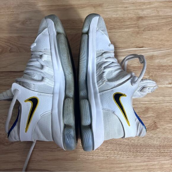 Nike Sneakers Shoes Boys US 6.5Y Zoom KD Warriors AJ 7781-101 - Picture 8 of 12